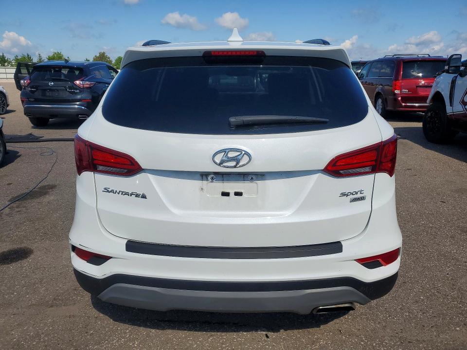 2018 Hyundai Santa Fe Sport მანქანა იყიდება აუქციონზე, vin: 5XYZUDLB9JG547571, აუქციონის ნომერი: 58723746