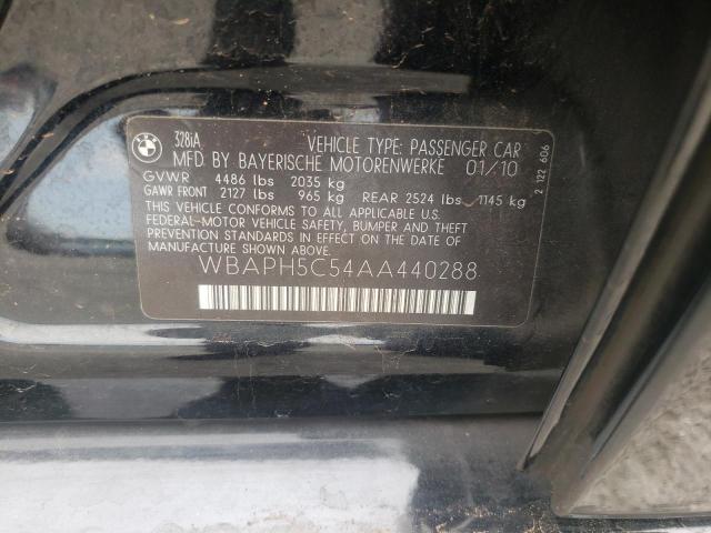 62285643 :رقم المزاد ، WBAPH5C54AA440288 vin ، 2010 Bmw 328 I Sulev مزاد بيع
