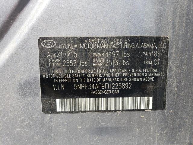 Продажа на аукционе авто 2015 Hyundai Sonata Sport, vin: 5NPE34AF9FH225892, номер лота: 60436383