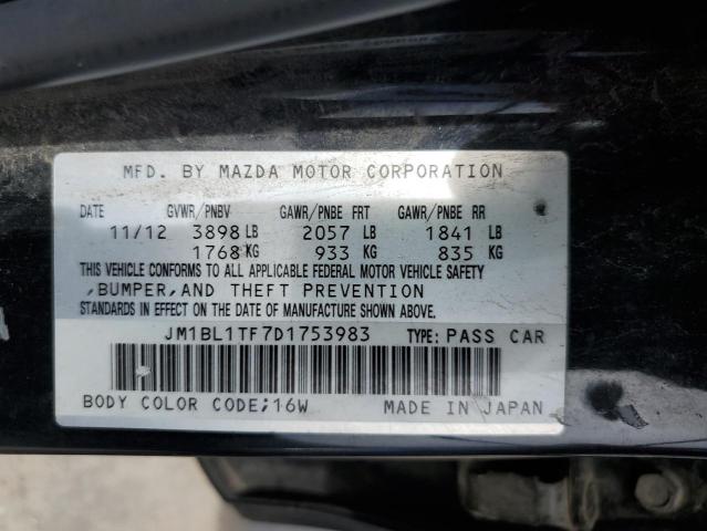 Продажа на аукционе авто 2013 Mazda 3 I, vin: JM1BL1TF7D1753983, номер лота: 62044043