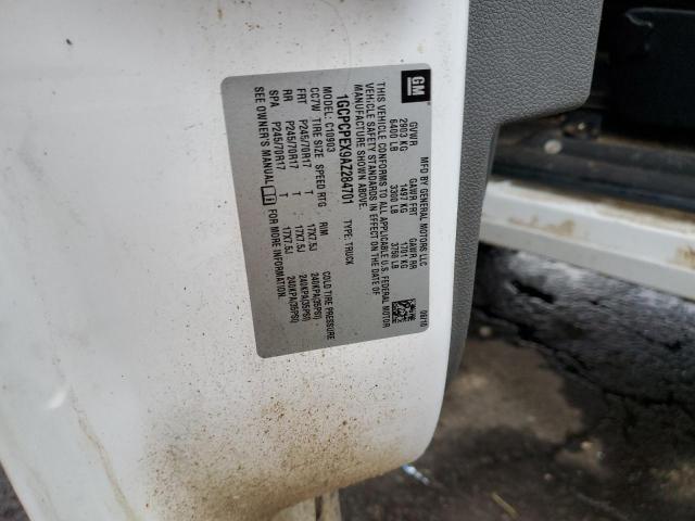 2010 Chevrolet Silverado C1500 მანქანა იყიდება აუქციონზე, vin: 1GCPCPEX9AZ284701, აუქციონის ნომერი: 61819563