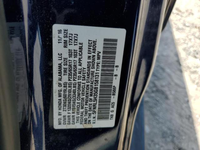 Aukcja sprzedaży 2016 Honda Odyssey Se, vin: 5FNRL5H35GB158131, numer aukcji: 60055043