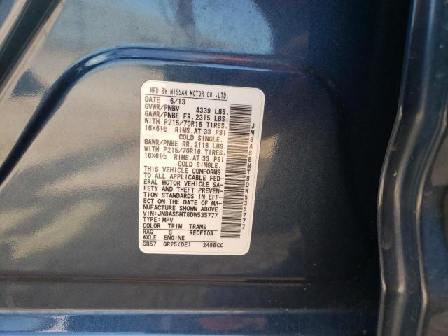Aukcja sprzedaży 2013 Nissan Rogue S, vin: JN8AS5MT8DW535777, numer aukcji: 59612303