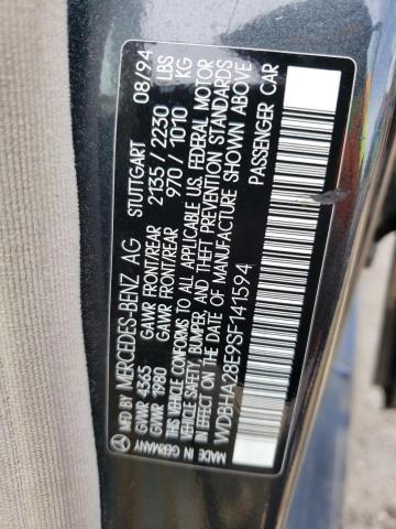 Продажа на аукционе авто 1995 Mercedes-benz C 280, vin: WDBHA28E9SF141594, номер лота: 61633213