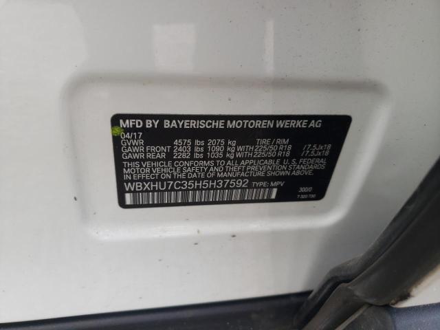 Продажа на аукционе авто 2017 Bmw X1 Sdrive28i, vin: WBXHU7C35H5H37592, номер лота: 58682583
