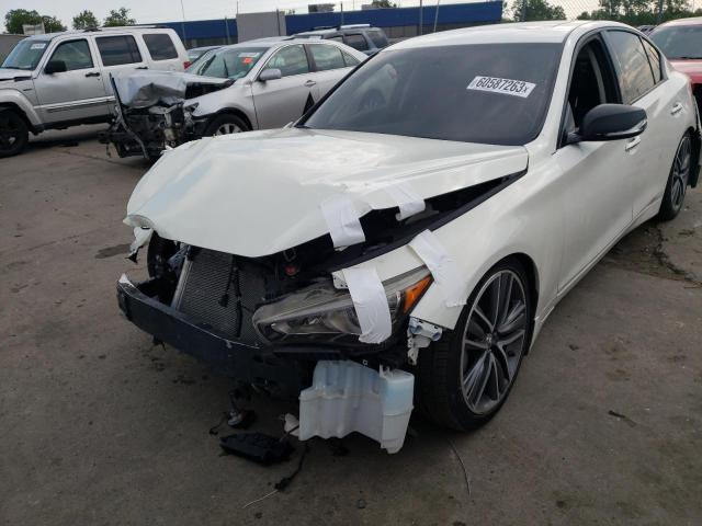 2015 Infiniti Q50 Base მანქანა იყიდება აუქციონზე, vin: JN1BV7AR8FM417046, აუქციონის ნომერი: 60587263