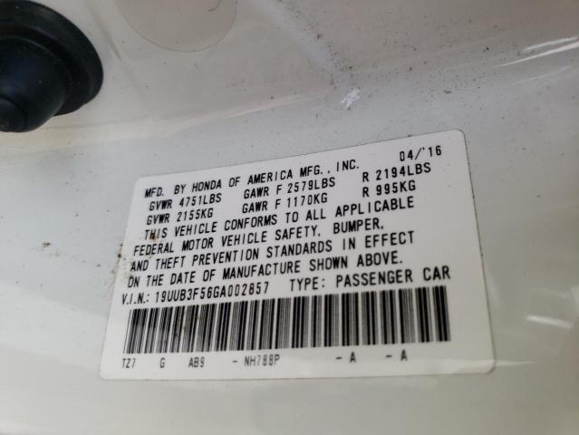 Продажа на аукционе авто 2016 Acura Tlx Tech, vin: 19UUB3F56GA002857, номер лота: 60713123