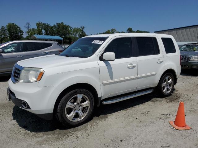 60976483 :رقم المزاد ، 5FNYF4H66EB024751 vin ، 2014 Honda Pilot Exl مزاد بيع