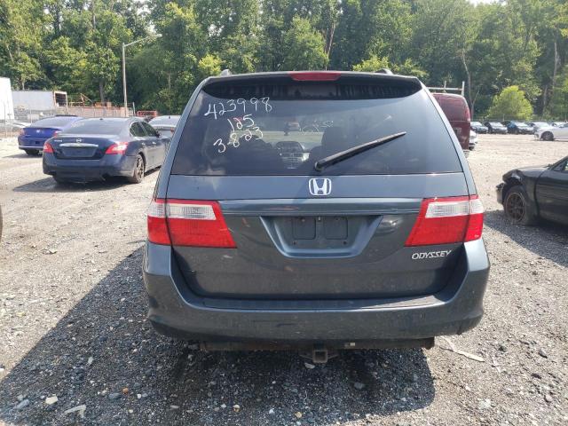 59972483 :رقم المزاد ، 5FNRL38605B020024 vin ، 2005 Honda Odyssey Exl مزاد بيع