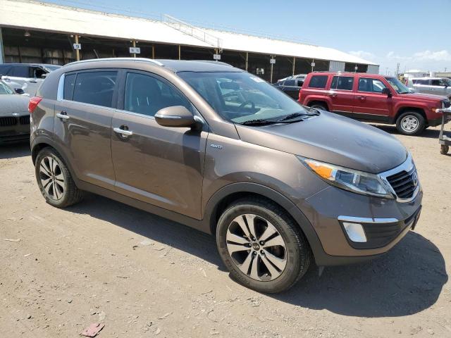 2013 Kia Sportage Ex მანქანა იყიდება აუქციონზე, vin: KNDPCCA20D7372703, აუქციონის ნომერი: 61306813