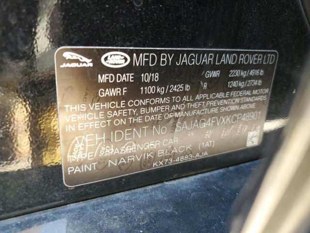 Продаж на аукціоні авто 2019 Jaguar Xe S, vin: SAJAG4FVXKCP48901, номер лоту: 61365173