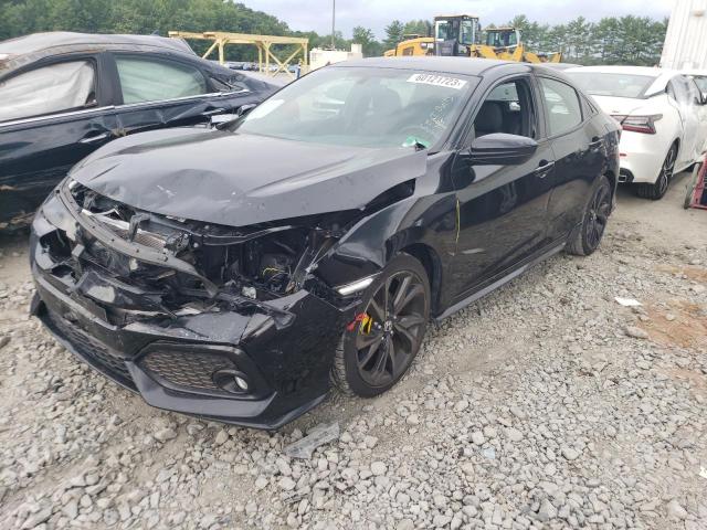 60121723 :رقم المزاد ، SHHFK7G41JU209576 vin ، 2018 Honda Civic Sport مزاد بيع