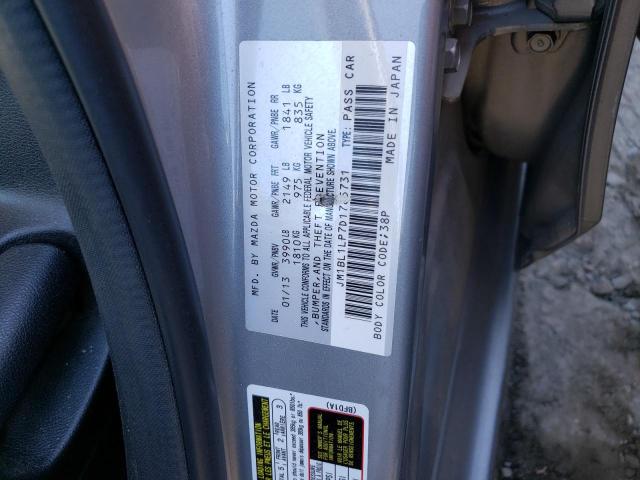 Продаж на аукціоні авто 2013 Mazda 3 I, vin: JM1BL1LP7D1785731, номер лоту: 58969893