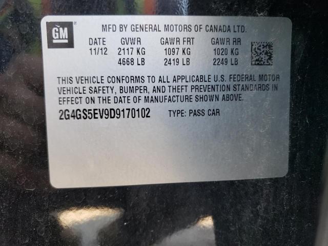 Aukcja sprzedaży 2013 Buick Regal Premium, vin: 2G4GS5EV9D9170102, numer aukcji: 58487323