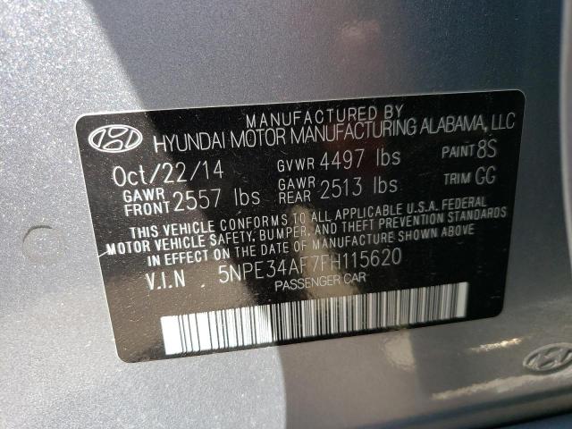 Продажа на аукционе авто 2015 Hyundai Sonata Sport, vin: 5NPE34AF7FH115620, номер лота: 59653903