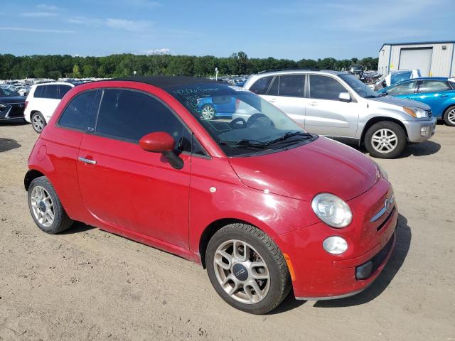2013 Fiat 500 Pop მანქანა იყიდება აუქციონზე, vin: 3C3CFFDR0DT612199, აუქციონის ნომერი: 61345193