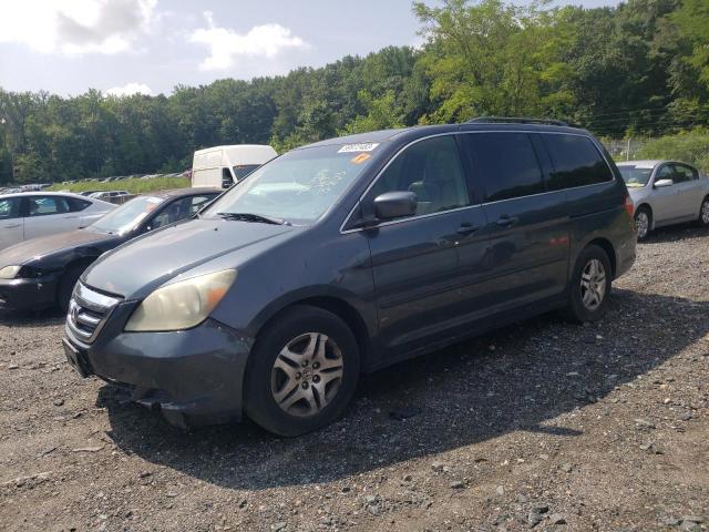 59972483 :رقم المزاد ، 5FNRL38605B020024 vin ، 2005 Honda Odyssey Exl مزاد بيع