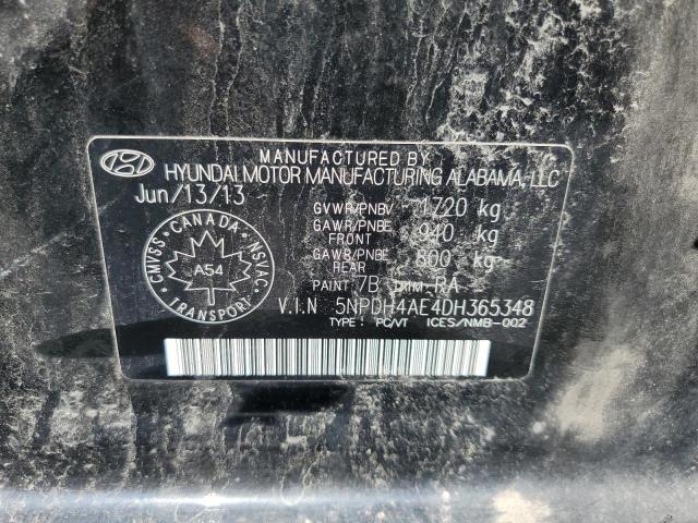 Продажа на аукционе авто 2013 Hyundai Elantra Gls, vin: 5NPDH4AE4DH365348, номер лота: 58933233