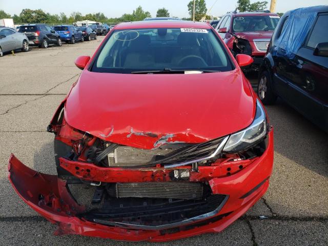 58252323 :رقم المزاد ، 1G1BE5SMXH7125431 vin ، 2017 Chevrolet Cruze Lt مزاد بيع