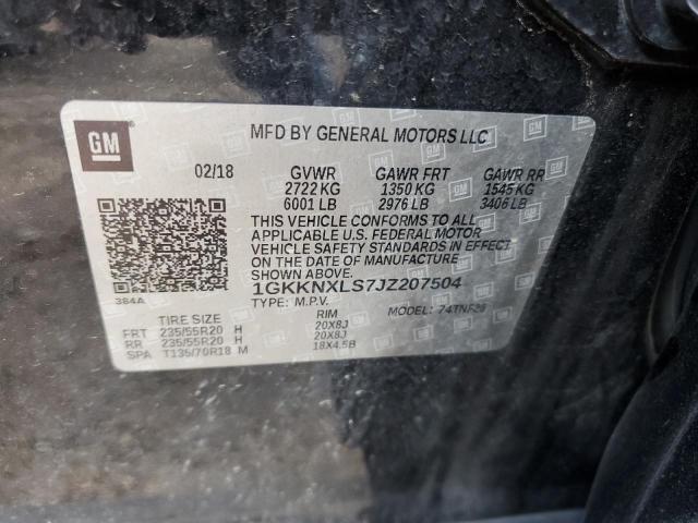 Продаж на аукціоні авто 2018 Gmc Acadia Denali, vin: 1GKKNXLS7JZ207504, номер лоту: 60105753