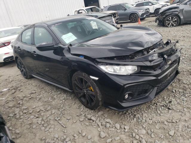 60121723 :رقم المزاد ، SHHFK7G41JU209576 vin ، 2018 Honda Civic Sport مزاد بيع