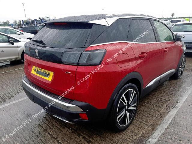 Auction sale of the 2021 Peugeot 3008 Gt Pr, vin: VF3MRHNSUMS205050, lot number: 59942363