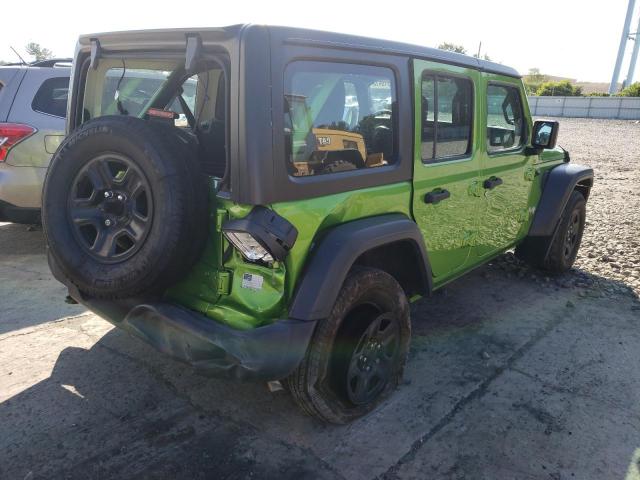 2018 Jeep Wrangler Unlimited Sport მანქანა იყიდება აუქციონზე, vin: 1C4HJXDN8JW239731, აუქციონის ნომერი: 60916413