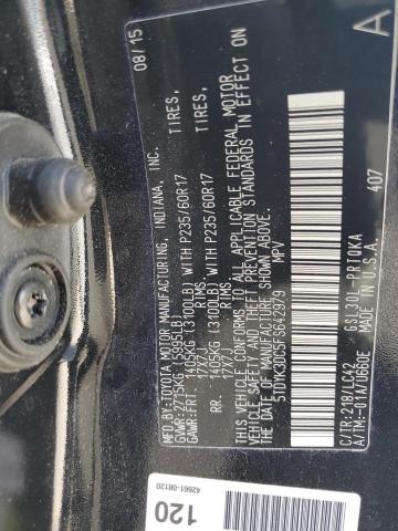 Продаж на аукціоні авто 2015 Toyota Sienna Xle, vin: 5TDYK3DC5FS642979, номер лоту: 58784093