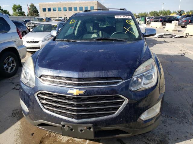 2016 Chevrolet Equinox Ltz მანქანა იყიდება აუქციონზე, vin: 2GNFLGE33G6133227, აუქციონის ნომერი: 59272643