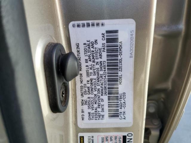 2004 Toyota Corolla Ce მანქანა იყიდება აუქციონზე, vin: 1NXBR32E54Z244973, აუქციონის ნომერი: 60947593