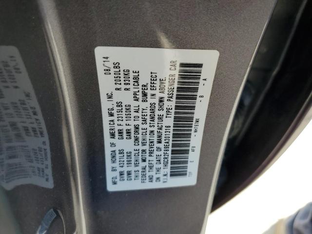 58416343 :رقم المزاد ، 1HGCR2F89EA301316 vin ، 2014 Honda Accord Exl مزاد بيع