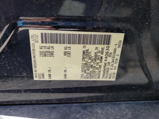 Aukcja sprzedaży 2017 Nissan Maxima 3.5s, vin: 1N4AA6AP6HC440630, numer aukcji: 59641133