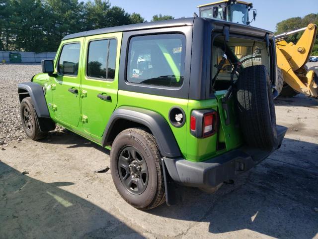 2018 Jeep Wrangler Unlimited Sport მანქანა იყიდება აუქციონზე, vin: 1C4HJXDN8JW239731, აუქციონის ნომერი: 60916413