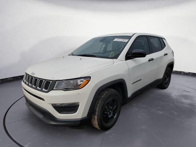 2020 Jeep Compass Sport მანქანა იყიდება აუქციონზე, vin: 3C4NJCAB2LT147738, აუქციონის ნომერი: 58098293