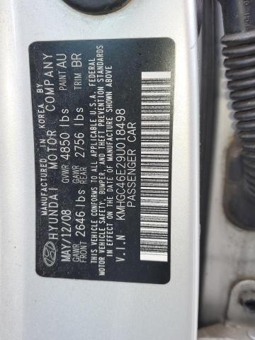 Продаж на аукціоні авто 2009 Hyundai Genesis 3.8l, vin: KMHGC46E29U018498, номер лоту: 60069333