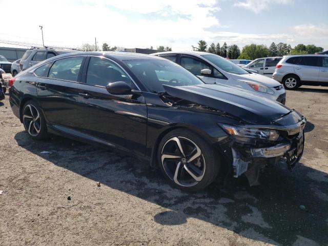 60879643 :رقم المزاد ، 1HGCV1F30JA200296 vin ، 2018 Honda Accord Sport مزاد بيع