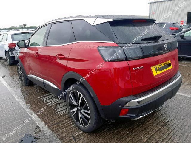 Auction sale of the 2021 Peugeot 3008 Gt Pr, vin: VF3MRHNSUMS205050, lot number: 59942363
