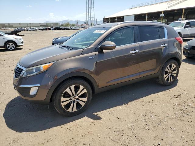 2013 Kia Sportage Ex მანქანა იყიდება აუქციონზე, vin: KNDPCCA20D7372703, აუქციონის ნომერი: 61306813