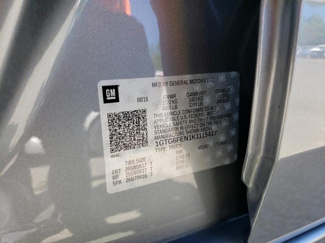 Aukcja sprzedaży 2019 Gmc Canyon All Terrain, vin: 1GTG6FEN1K1115417, numer aukcji: 60840463