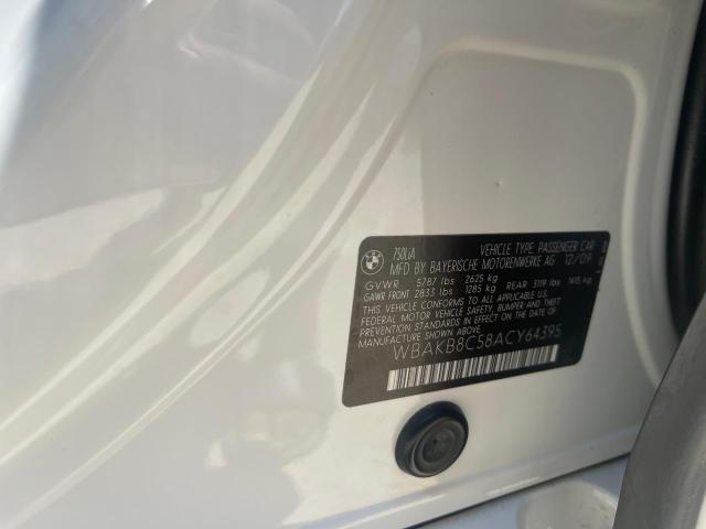 Продаж на аукціоні авто 2010 Bmw 750 Li, vin: WBAKB8C58ACY64395, номер лоту: 61968633