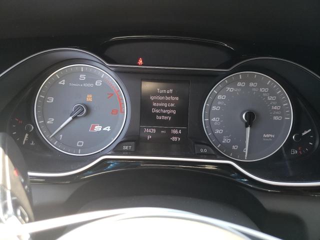 2013 Audi S4 Prestige მანქანა იყიდება აუქციონზე, vin: WAUKGAFL3DA211654, აუქციონის ნომერი: 60222703