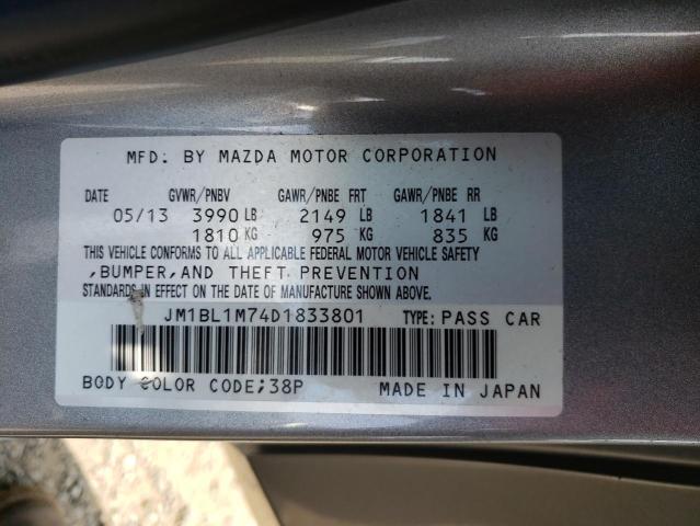 Aukcja sprzedaży 2013 Mazda 3 I, vin: JM1BL1M74D1833801, numer aukcji: 61139423