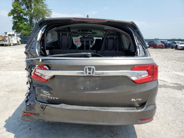 61288383 :رقم المزاد ، 5FNRL6H9XLB008374 vin ، 2020 Honda Odyssey Elite مزاد بيع