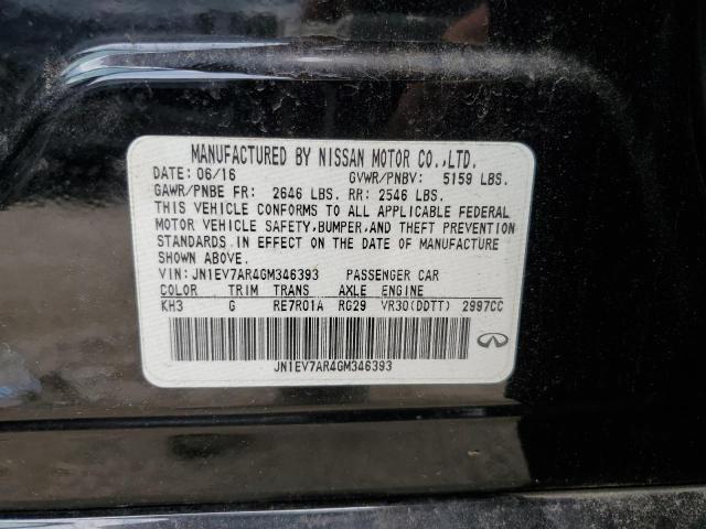 Aukcja sprzedaży 2016 Infiniti Q50 Premium, vin: JN1EV7AR4GM346393, numer aukcji: 61672793