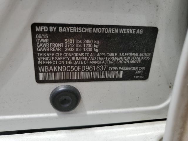 Продаж на аукціоні авто 2015 Bmw 550, vin: WBAKN9C50FD961637, номер лоту: 63431974