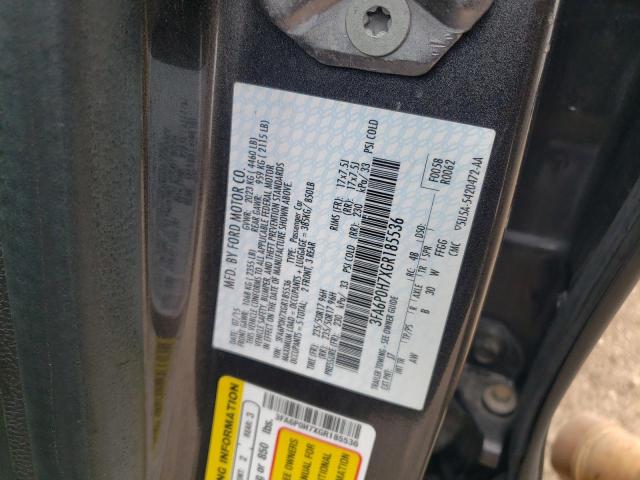 Продаж на аукціоні авто 2016 Ford Fusion, vin: 3FA6P0H7XGR185536, номер лоту: 60223694