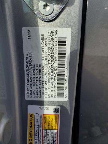 Продажа на аукционе авто 2024 Honda Accord, vin: 1HGCY1F37RA023670, номер лота: 63414094