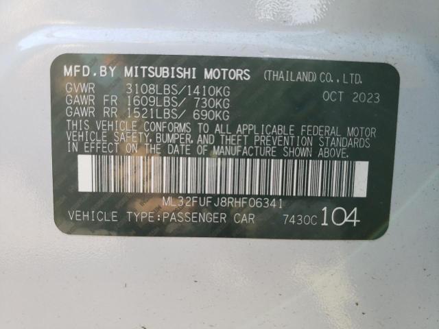 Продажа на аукционе авто 2024 Mitsubishi Mirage, vin: ML32FUFJ8RHF06341, номер лота: 61665314