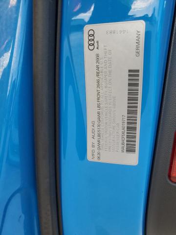 62242724 :رقم المزاد ، WAUB4CF5XLA019717 vin ، 2020 Audi S5 Prestig مزاد بيع