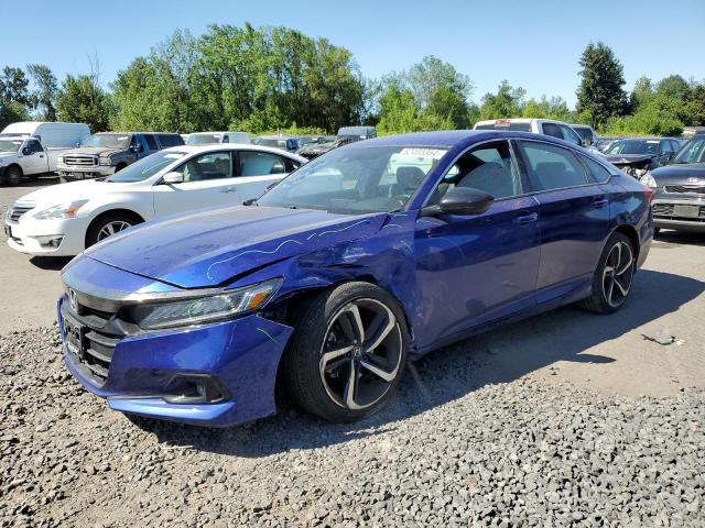 62455354 :رقم المزاد ، 1HGCV1F35MA019506 vin ، 2021 Honda Accord Spo مزاد بيع